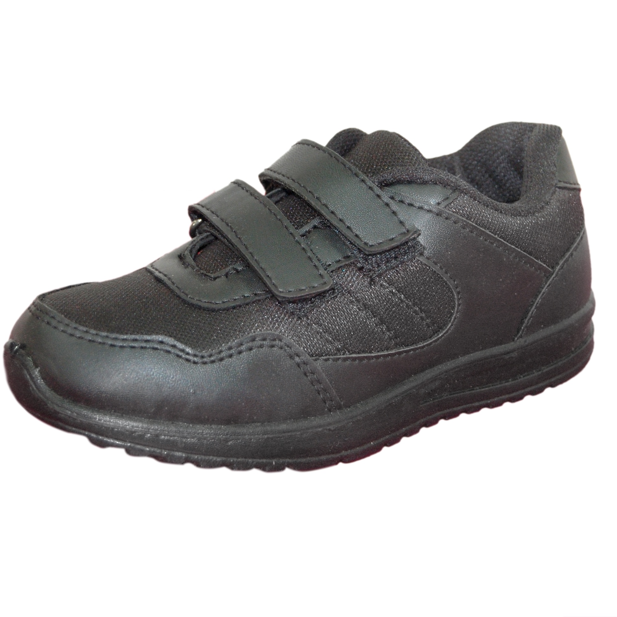 Buy LEON SHO Women's Black PU Synthetic With Febric and Mesh  Stylish/Comfortbale/Walking/Travelling Velcro Casual Shoes Online at Best  Prices in India - JioMart.