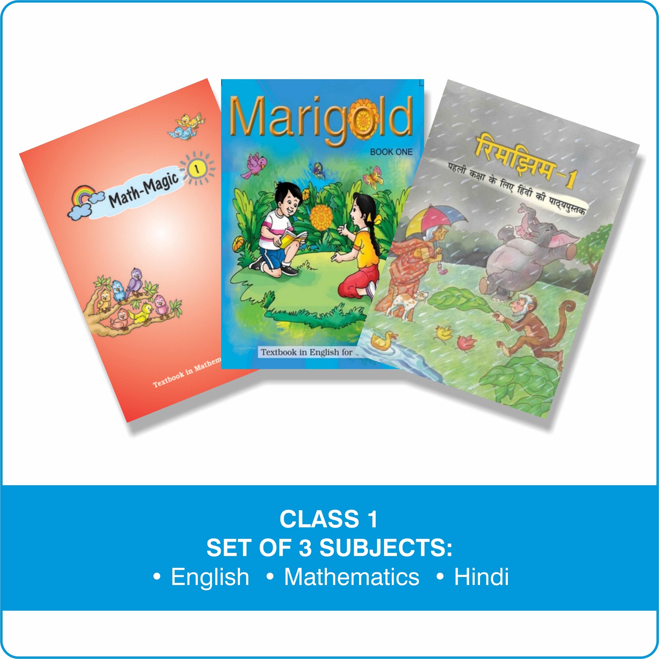 NCERT Book Set Class 1 (English Medium) Apna School Store