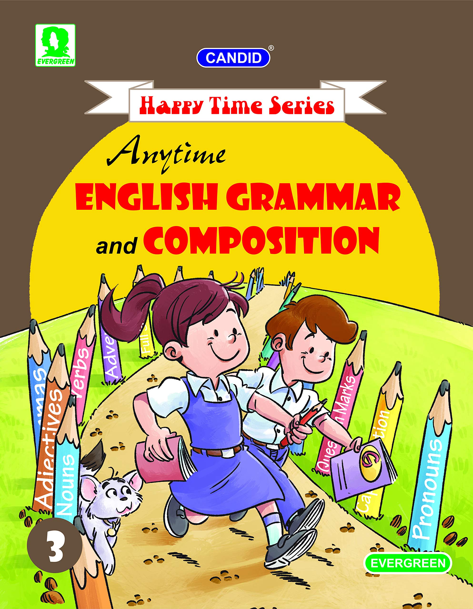 Candid Happy Time Series Anytime English Grammar Composition 
